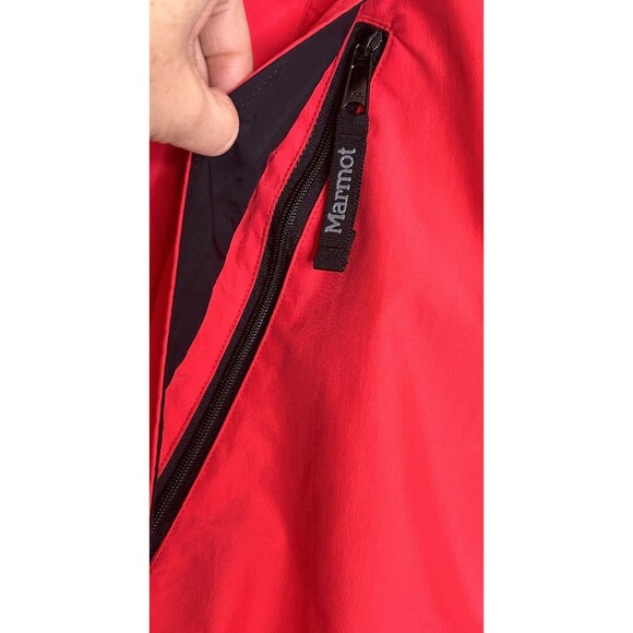 VINTAGE MARMOT MENS GORE-TEX SHELL SKI RAIN JACKET Red K2 Size Large - Picture 3 of 12